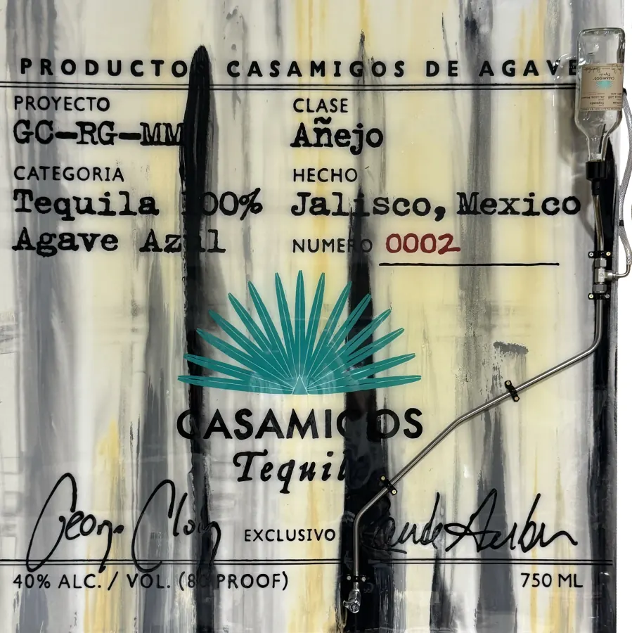 CasaMigos — Pop Collection painting by Erik Skoldberg, 54 × 54 in